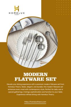 Premium Modern Flatware Set for Elegant Dining