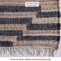 Unmatched Quality and Texture in Every Unique handwoven moroccan jute rug Piece