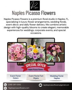 Wedding Flowers Fort Myers | Custom Bridal & Event Florals