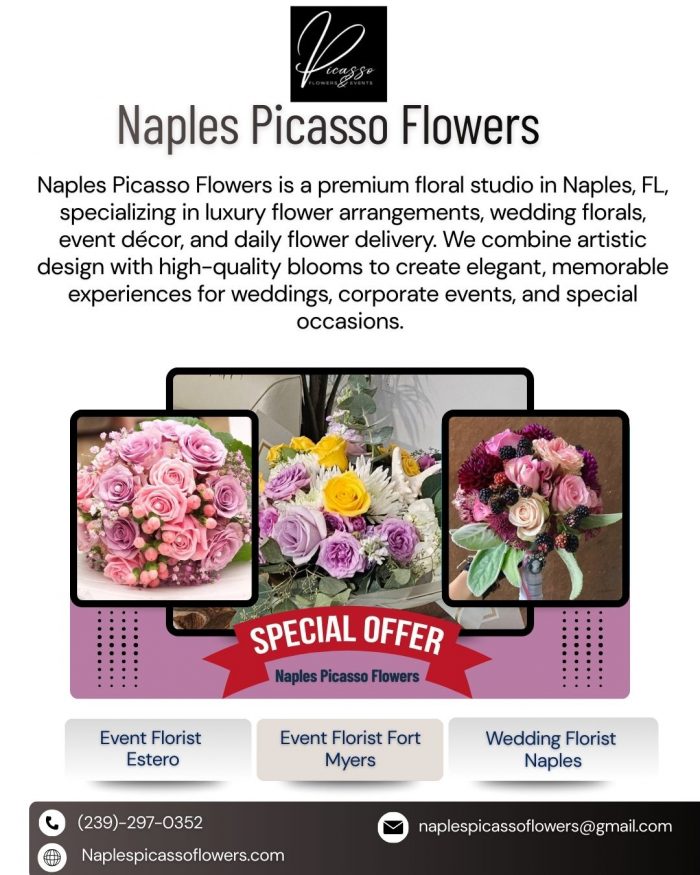 Wedding Flowers Fort Myers | Custom Bridal & Event Florals
