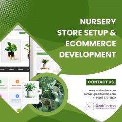 Affordable Nursery eCommerce Site Development Services by CartCoders