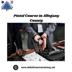Pistol Course in Allegany County