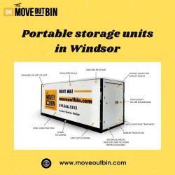 Portable storage units in Windsor