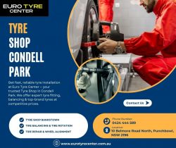 Professional Tyre Installation | Tyre Shop Condell Park | Euro Tyre Center