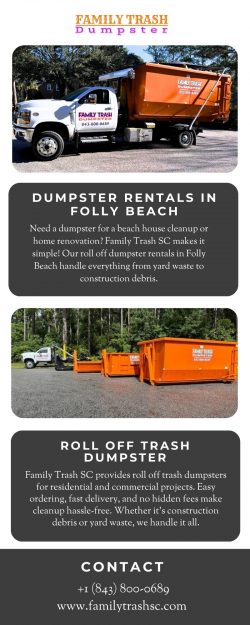 Roll Off Trash Dumpster