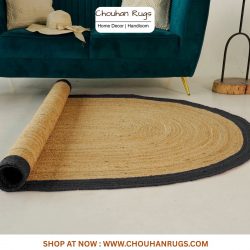 Sustainable Living Starts with a Beautifully Made Braided Jute Rug in USA Home
