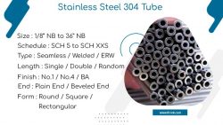 Stainless Steel 304 Tube