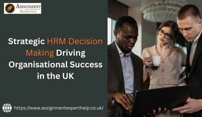 Effective HRM Decision-Making Strategies for UK Organisations