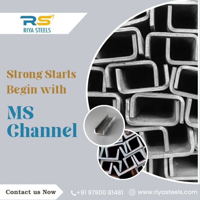 High-Strength MS Channels in Punjab | Riya Steels