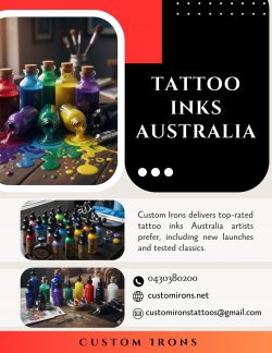 Tattoo Inks Australia – Trusted Brands and New Arrivals at Custom Irons