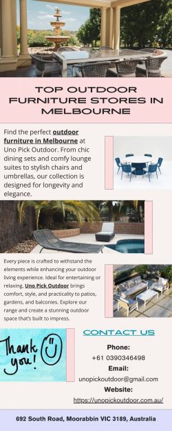 Top Outdoor Furniture Stores in Melbourne