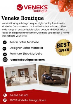 Designer Sofas in Marbella – Veneks Boutique