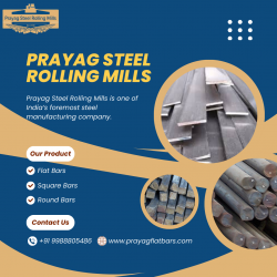 Prayag Steel Rolling Mills – Premium Flat, Square & Round Steel Bars