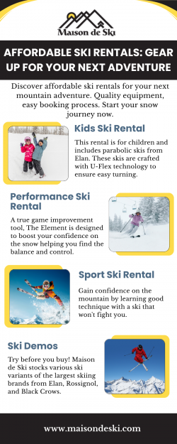 Affordable Ski Rentals: Gear Up for Your Next Adventure