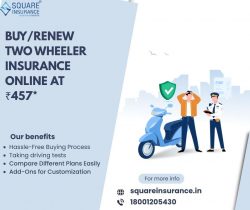 Two-Wheeler Insurance Online – Buy/Renew at ₹457*