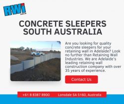 Concrete Sleepers South Australia
