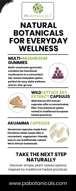 Natural Botanicals For Everyday Wellness