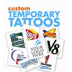 Animate Event Buzz with Custom Temporary Tattoos at wholesale prices
