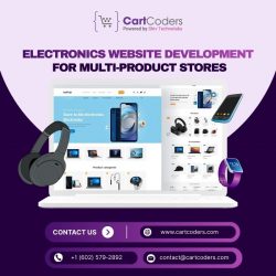 Electronics Website Development Company for Online Stores | CartCoders