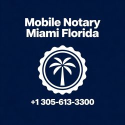 Emergency mobile notary miami