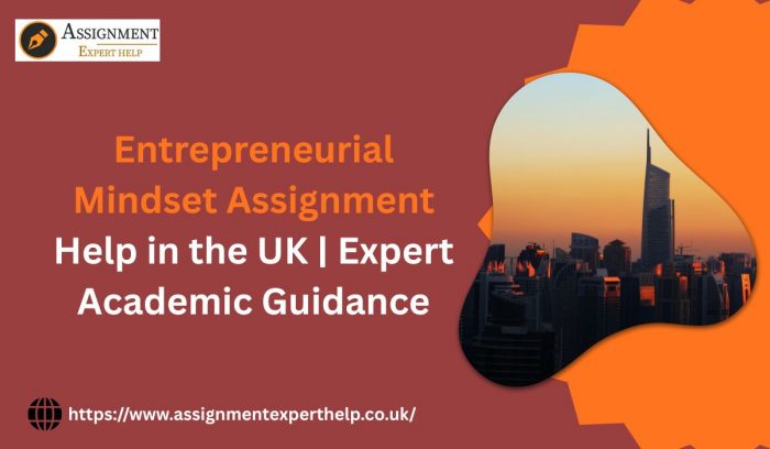 Entrepreneurial Mindset Assignment Help in the UK | Expert Academic Guidance