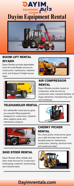 Equipment Rental Khobar | Trusted Solutions for Every Industry