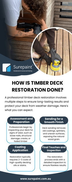 Best Timber Deck Restoration Gold Coast | Book with Surepaint