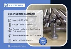 Super Duplex Fasteners | Extreme Corrosion Resistance