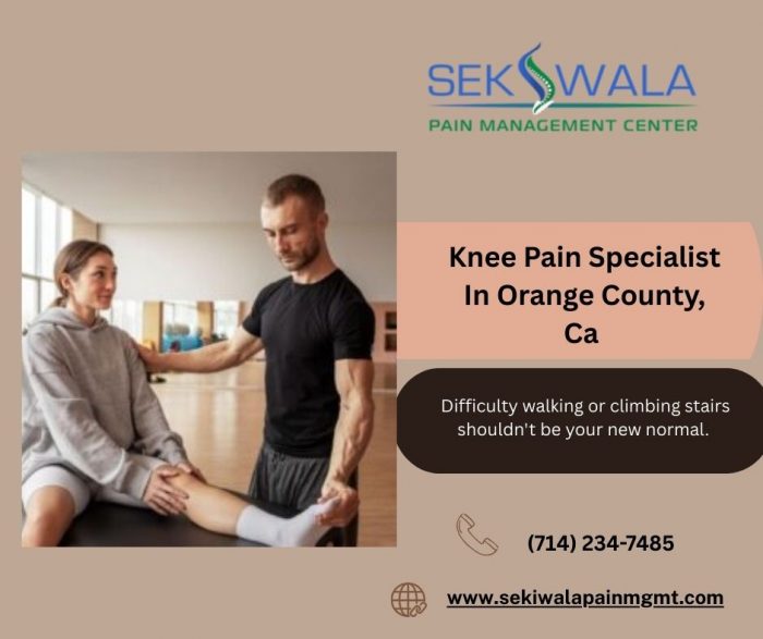 Knee Pain Specialist In Orange County, Ca
