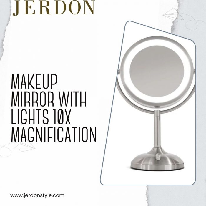 Makeup Mirror With Lights 10x Magnification