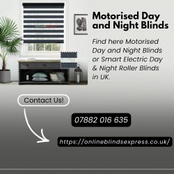 Smart Motorised Day and Night Blinds UK | Electric Fit