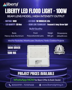 Flood Light Manufacturer India High-Performance LED – Liberty Lighting