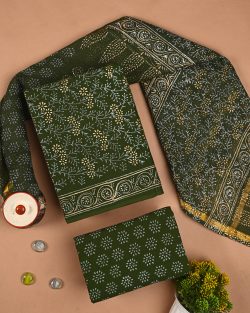Shop Soft Cotton Suits with Kota Doria Dupatta Set for Women