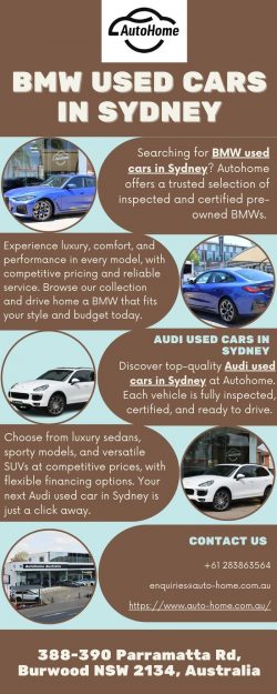 Premium BMW Used Cars In Sydney
