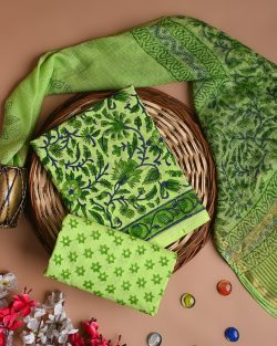 Buy Stylish Dabu Print Suits in Cotton Online at Chavi Fashion