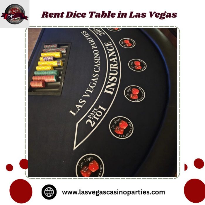 Rent Dice Table in Las Vegas