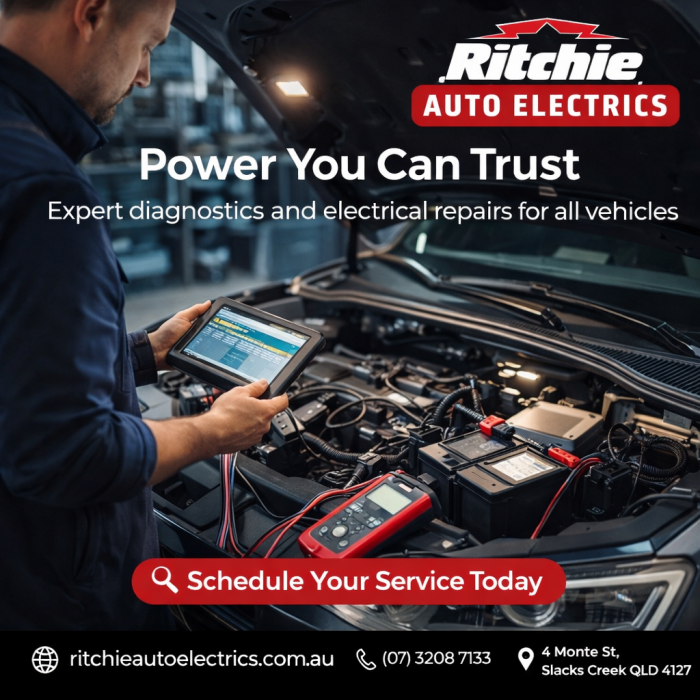 Trusted Auto Electrical Services by Ritchie Auto Electrics