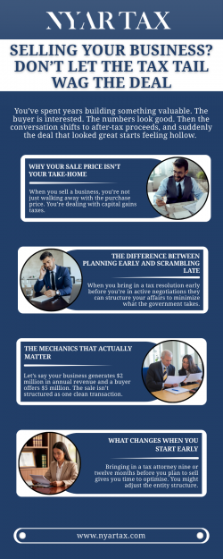 Selling Your Business Dont Let the Tax Tail Wag the Deal