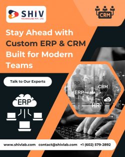 Enterprise ERP and CRM Software Development Services by Shiv Technolabs