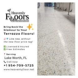 Terrazzo Restoration Near In Lake Worth, FL