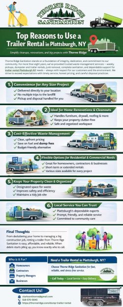 What Are the Top Advantages of Trailer Rental in Plattsburgh, NY?