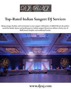 Top-Rated Indian Sangeet DJ Services