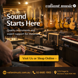 Discover Quality Instruments at Valiant Music Store