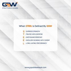 When Steel Is Defined by GSW | Trusted Structural Steel Manufacturer in India
