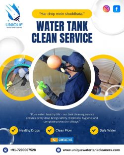 Professional Water Tank Cleaning Service in Noida | Unique Water Tank Cleaners