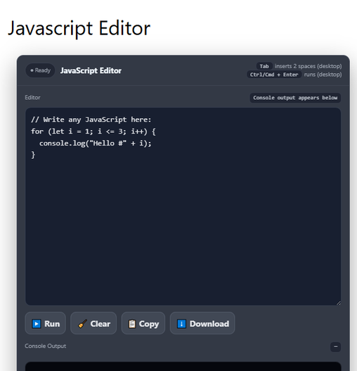 Get Convertor: The Best JavaScript Editor and Online Code Editor for Modern Developers