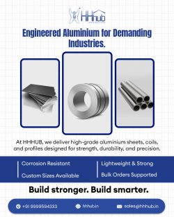 Engineered Aluminium Sheets, Coils & Pipes for Industrial Use – HHhub