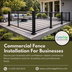 Commercial Fence Installation For Businesses