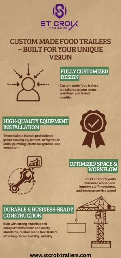 Custom Food Trailers: From Concept to Mobile Kitchen Success