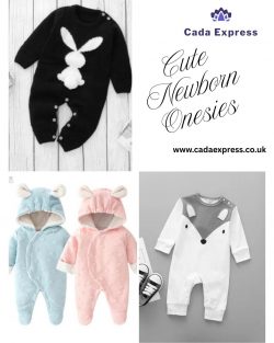 Cute Newborn Onesies by Cada Express Soft Stylish Baby Wear